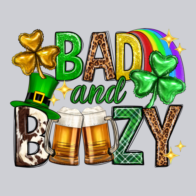 Bad And Boozy St. Patricks Day Heavyweight Sweatshirt by Neo Western | Teevron
