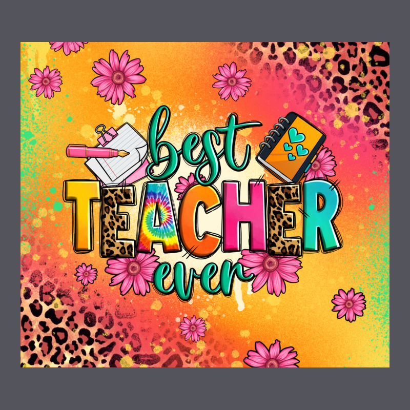 Best Teacher Ever Vintage Hoodie by Zillion Design Studio | Teevron