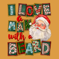 I Love A Man With A Beard Urban Heavy Tee | Teevron