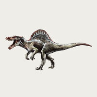 Spinosaurus Zipper Hoodie | Teevron