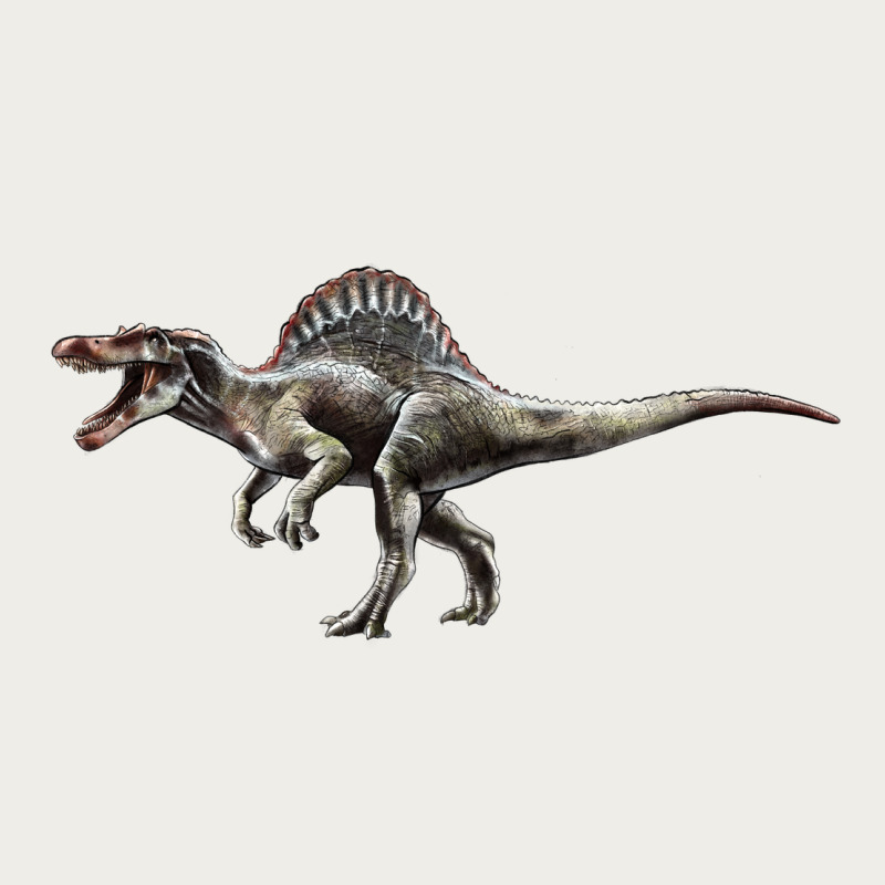 Spinosaurus Zipper Hoodie by LillyAllenDesigns | Teevron