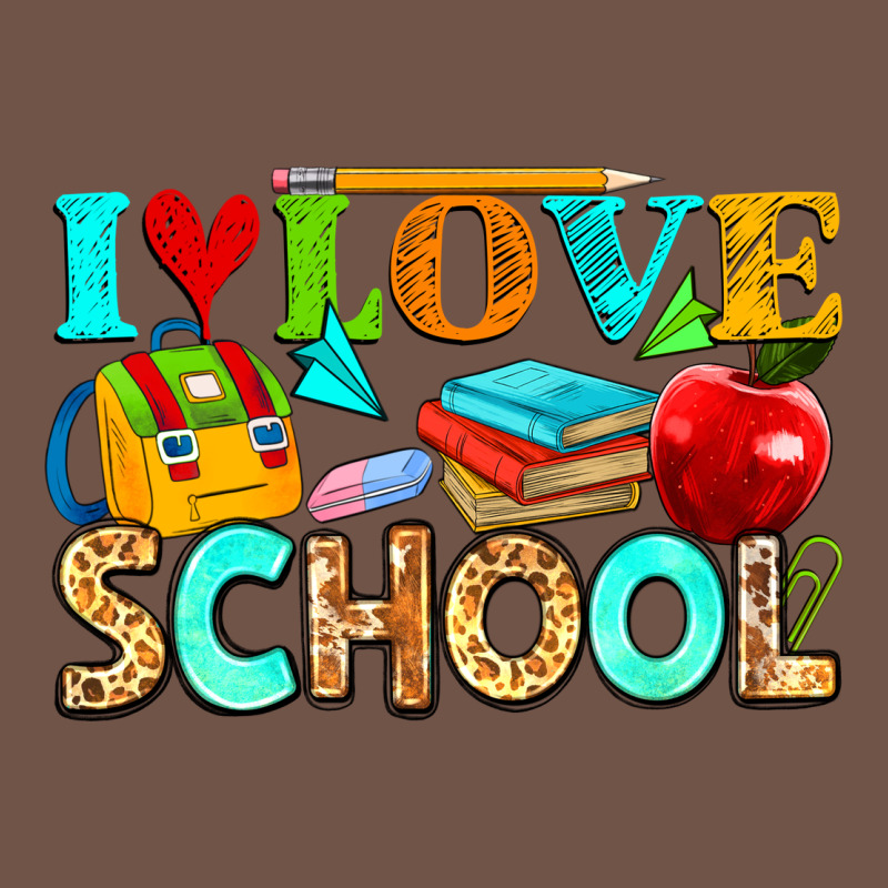 I Love School Premium Sweatshirt by NancyCooperArtShop | Teevron