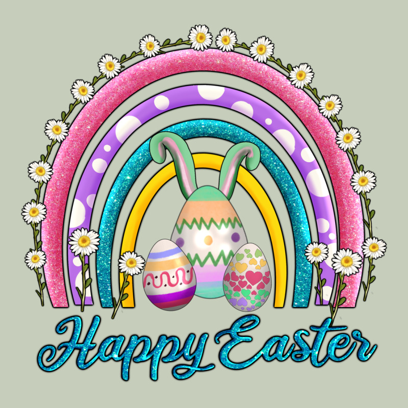 Easter Egg Bunny Rainbow Ladies Tee by AdoDesignShop | Teevron