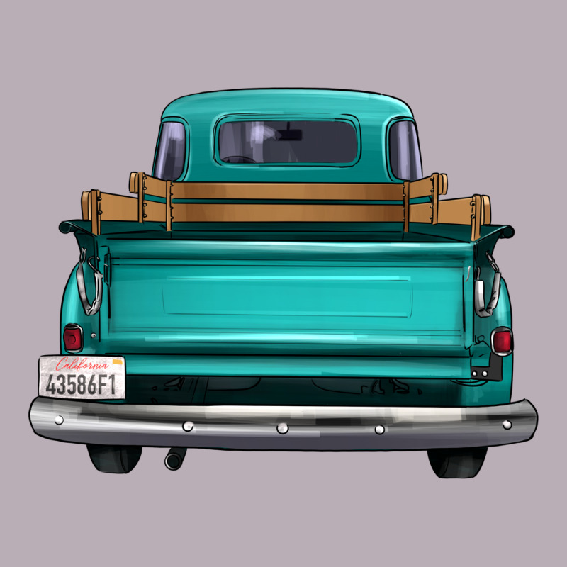 Western Truck Back View 2 Vintage Tee by FaDigitalArtStudio | Teevron