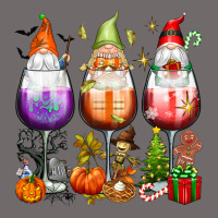 Hallothanksmas Wine Glasses And Gnomes Urban Hoodie | Teevron