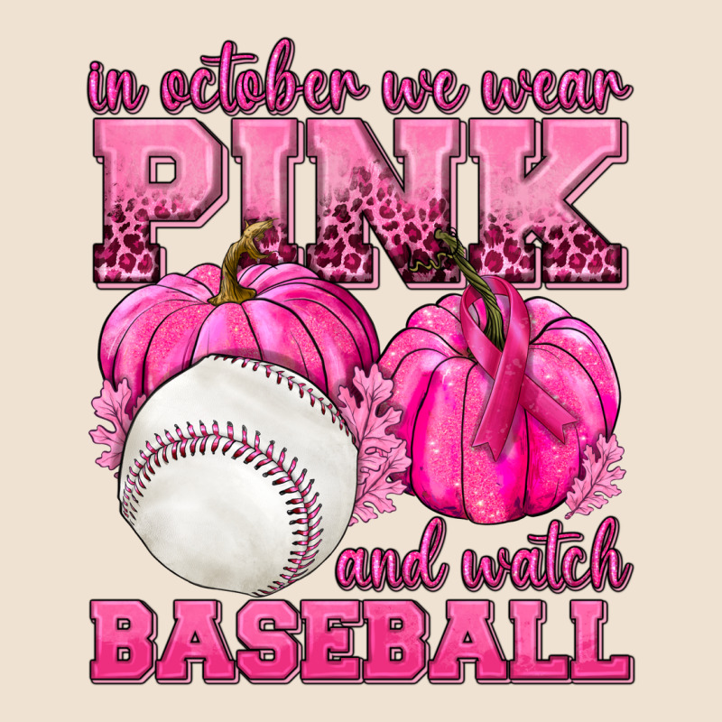 In October We Wear Pink And Watch Baseball Urban Hoodie by texasbilliewilder | Teevron