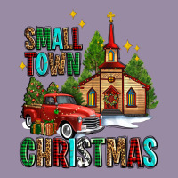 Small Town Christmas Church Western Truck Classic Tee | Teevron