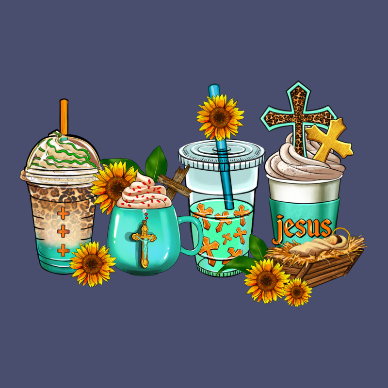 Jesus Coffee Cups Vintage Tee by AdoDesignShop | Teevron