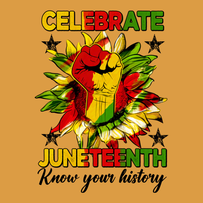 Celebrate Juneteenth Know Your History Urban Heavy Tee by HRA Design Shop | Teevron