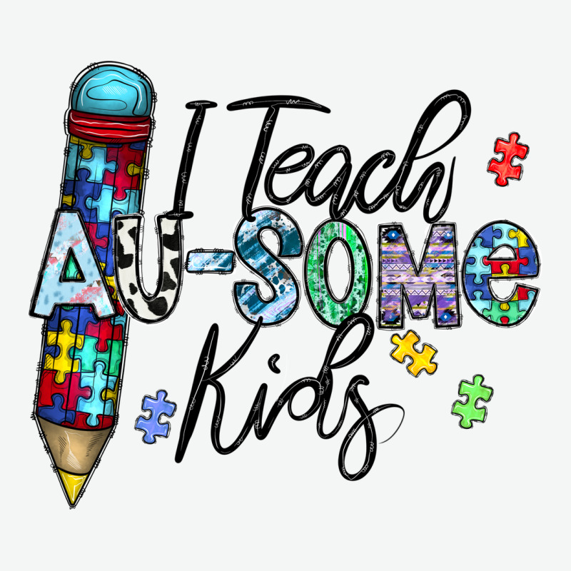 I Teach Au Some Kids Urban Heavy Tee by CowhideDigitalArt | Teevron
