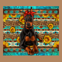 Doberman With Western Background Long Sleeve Tee | Teevron