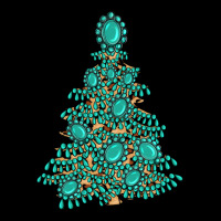Christmas Tree With Gemstones Premium Sweatshirt | Teevron
