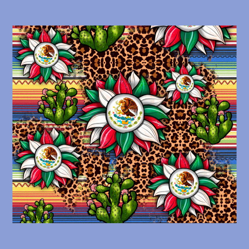 Sunflower Mexican Flag Tumbler Long Sleeve Tee by JahusDesignShop | Teevron