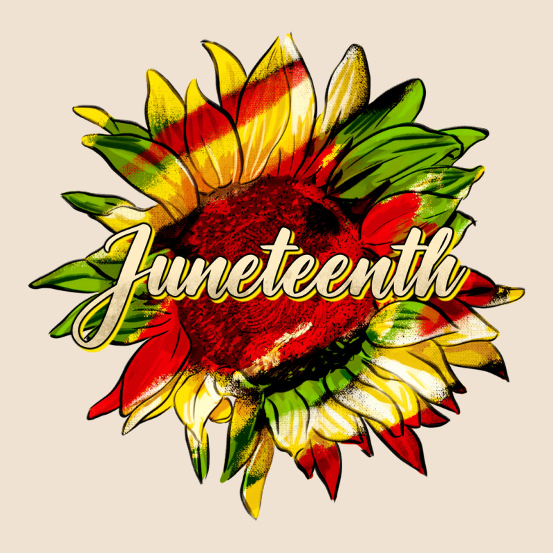 Juneteenth Sunflower Black Lives Matter Urban Heavy Tee by HRA Design Shop | Teevron