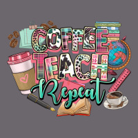 Coffee Teach Repeat Teacher Premium Sweatshirt | Teevron