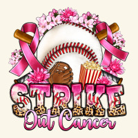 Strike Out Cancer Baseball Premium Hoodie | Teevron