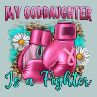 Breast Cancer My Goddaughter Is A Fighter Heavy Core Tee | Teevron