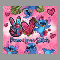Peace Love Stitch Vintage Hoodie | Teevron