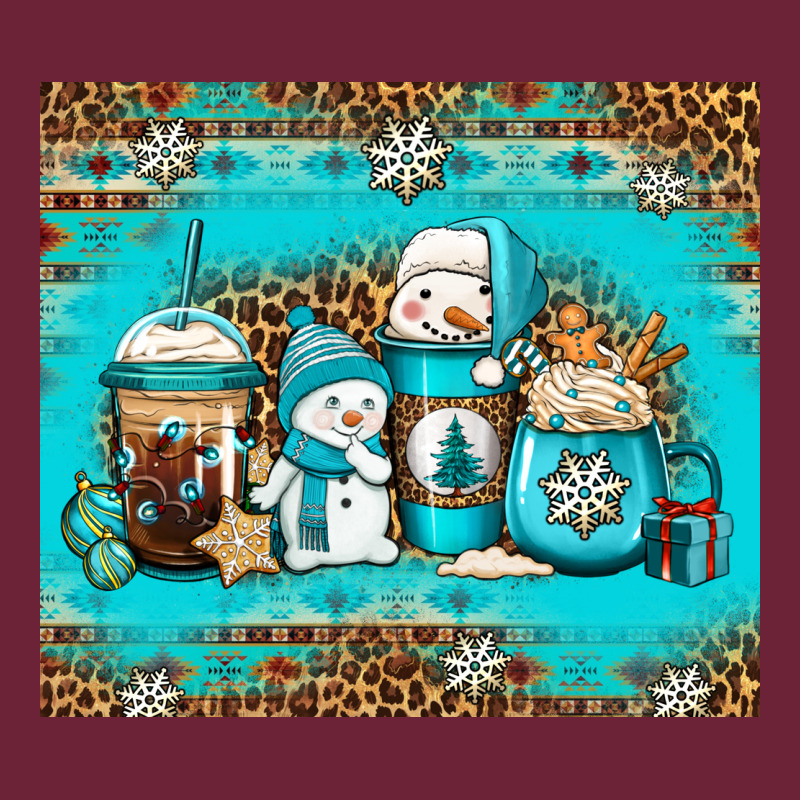 Winter Snowman Coffee Long Sleeve Tee by Jasminsmagicworld | Teevron