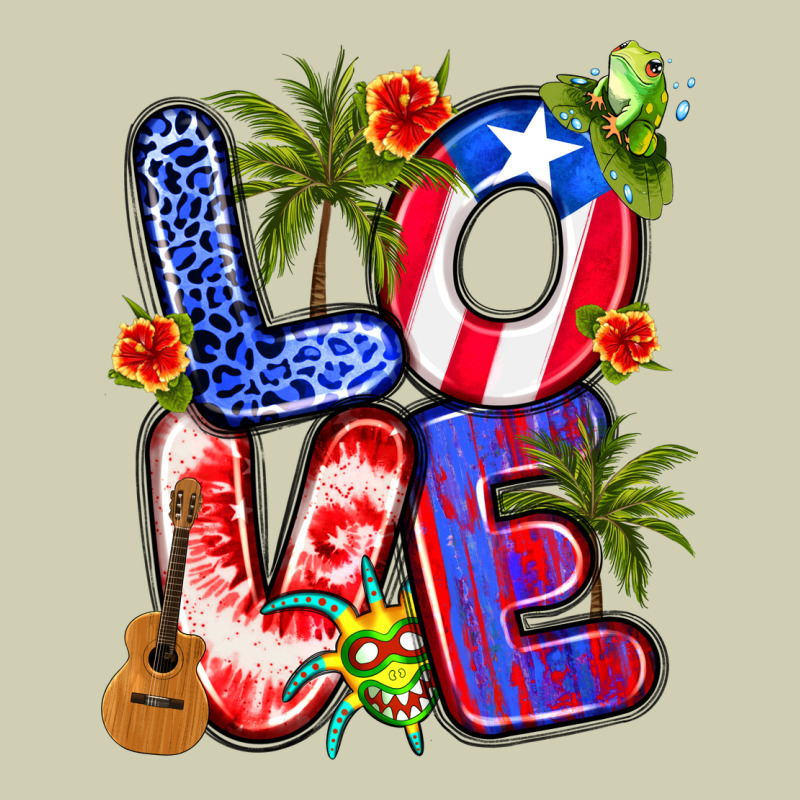 Puerto Rico Love Heavy Core Tee by Artiststas | Teevron