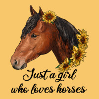 Just A Girl Who Loves Horses Vintage Hoodie | Teevron