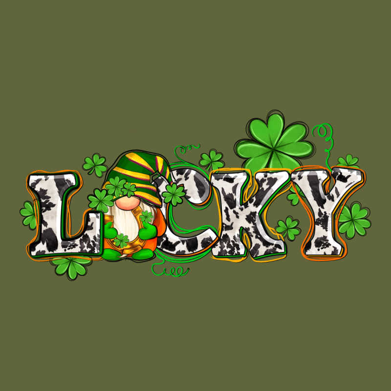 Lucky With Gnome And  Shamrocks Classic Tee by AdoDesignShop | Teevron