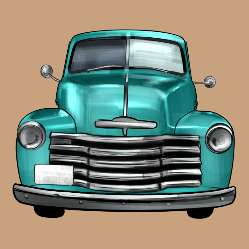 Western Truck Front View Vintage Tee by FaDigitalArtStudio | Teevron