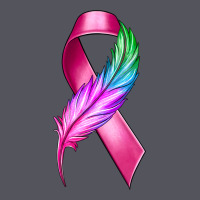 Breast Cancer Ribbon With Feather Vintage Hoodie | Teevron