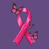 Breast Cancer Ribbon With Butterfly Vintage Hoodie | Teevron