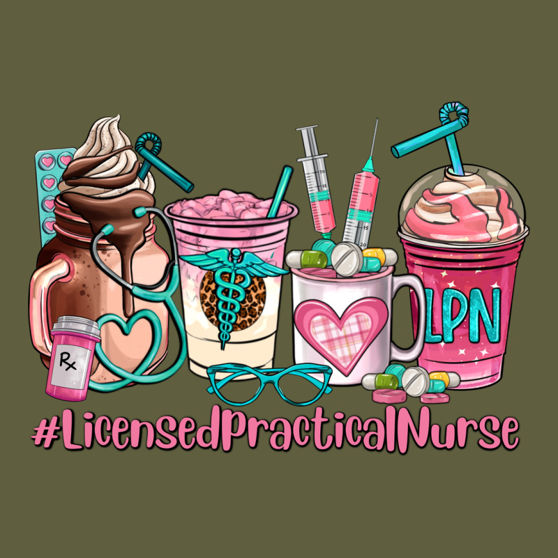 Licensed Practical Nurse  Coffee Cup Vintage Tee by AdoDesignShop | Teevron
