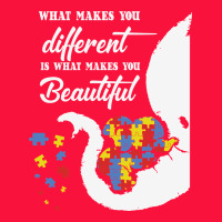 Autism Different Makes You Beautiful Classic Tee | Teevron