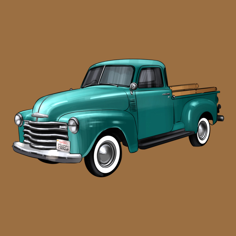 Western Truck Left 34 View Vintage Tee by FaDigitalArtStudio | Teevron