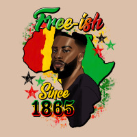 Free Ish Since 1865 Black Man Urban Heavy Tee | Teevron