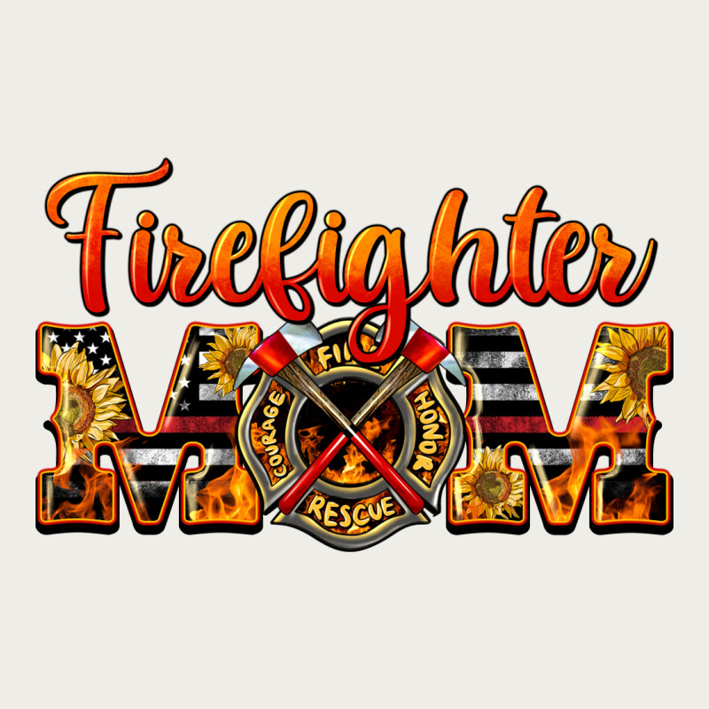 American Firefighter Mom Zipper Hoodie by LillyAllenDesigns | Teevron