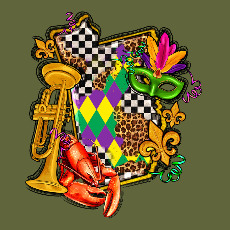 Mississippi Map Mardi Gras Classic Tee by AdoDesignShop | Teevron