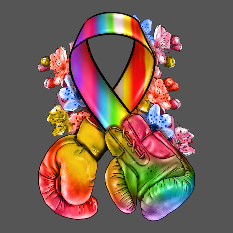 All Color Ribbon With Boxing Gloves Zipper Hoodie by NancyCooperArtShop | Teevron