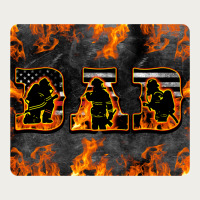 American Firefighter Dad Zipper Hoodie | Teevron