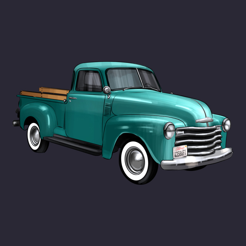 Western Truck Right 34 View Vintage Tee by FaDigitalArtStudio | Teevron