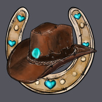 Horseshoe Cowboy Hat Vintage Hoodie | Teevron