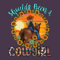 Shoulda Been A Cowgirl Heavyweight Hoodie | Teevron