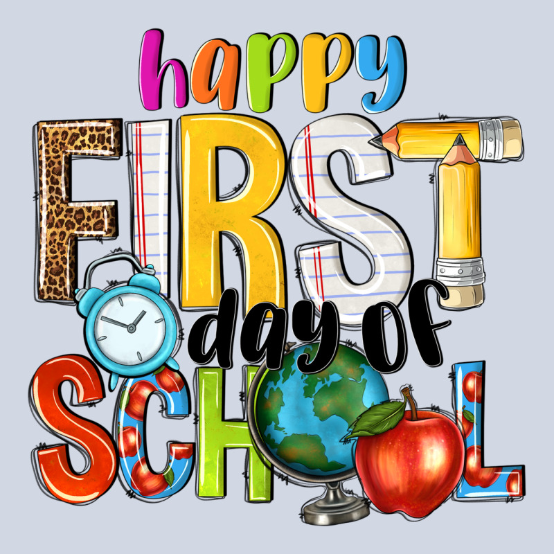 Happy First Day Of School Premium Sweatshirt by NancyCooperArtShop | Teevron