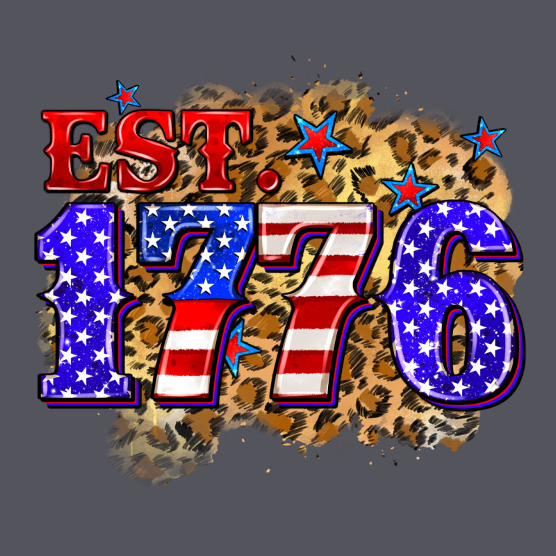 Est. 1776 4th Of July Vintage Hoodie by Zillion Design Studio | Teevron