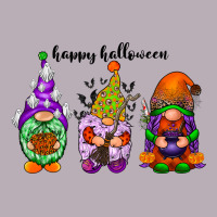 Happy Halloween Gnomes Black Vintage Tee | Teevron
