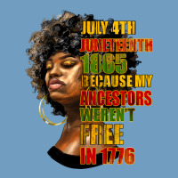 Juneteenth 1885 Because My Ancestors Weren't Free In 1776 Black Woman Urban Heavy Tee | Teevron