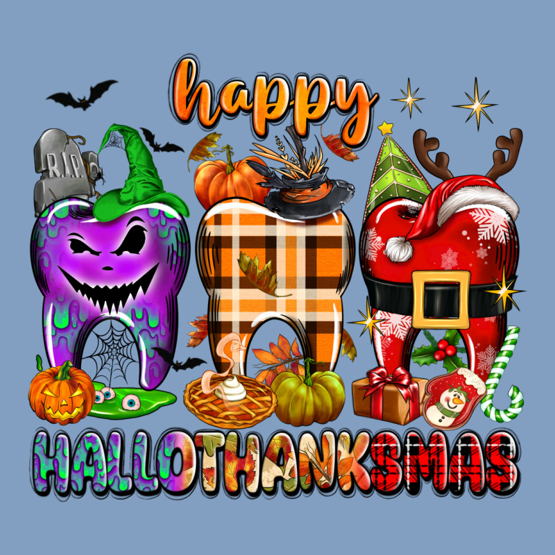Happy Hallothanksmas Teeth Urban Hoodie by texasbilliewilder | Teevron