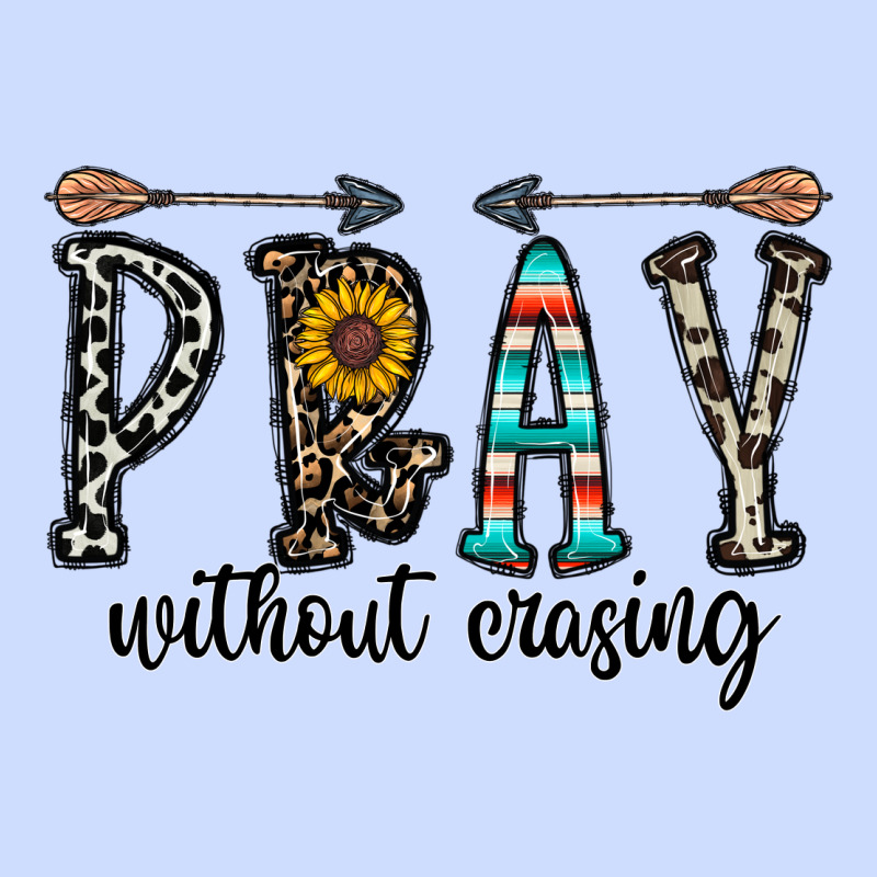 Pray Whithout Crasing Urban Heavy Tee by CowhideDigitalArt | Teevron