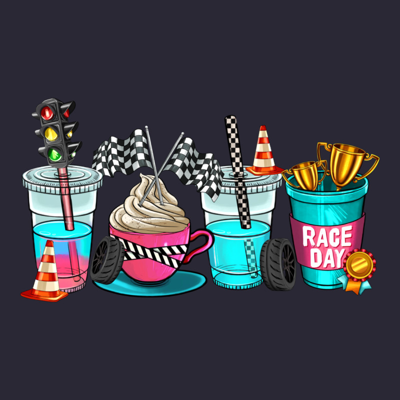 Race Day Coffe Cup Vintage Tee by AdoDesignShop | Teevron