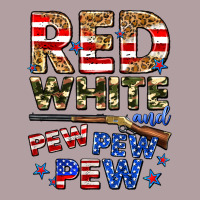 Red White And Pew Pew Pew Vintage Hoodie | Teevron