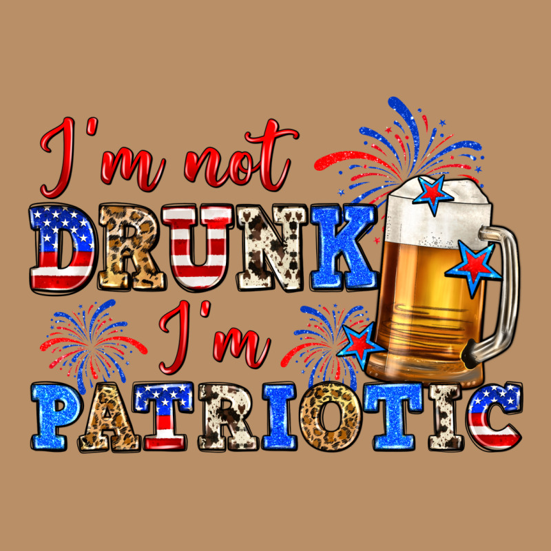 I'm Not Drunk I'm Patriotic Zillion Vintage Hoodie by Zillion Design Studio | Teevron
