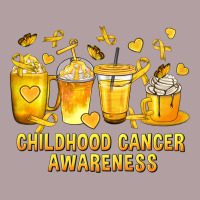 Childhood Cancer Awareness Coffee Cups Vintage Hoodie | Teevron